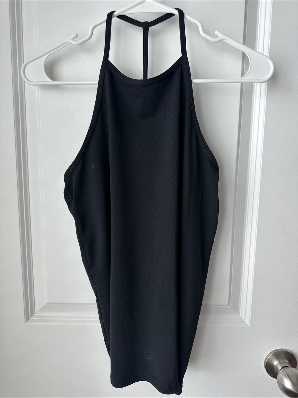 Fabletics Black Halter Tank Top
